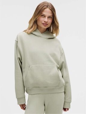 🆕💚 Lululemon Steady State Oversized Hoodie - Fog Green